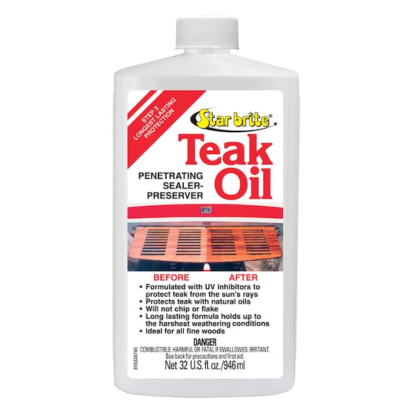 Star Brite Star brite Teak Oil Liquid 1 qt 81632 - main
